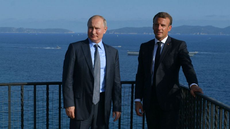  24 Horas - Macron propone a Putin una cumbre para tratar la crisis ruso-ucraniana - Escuchar Ahora 