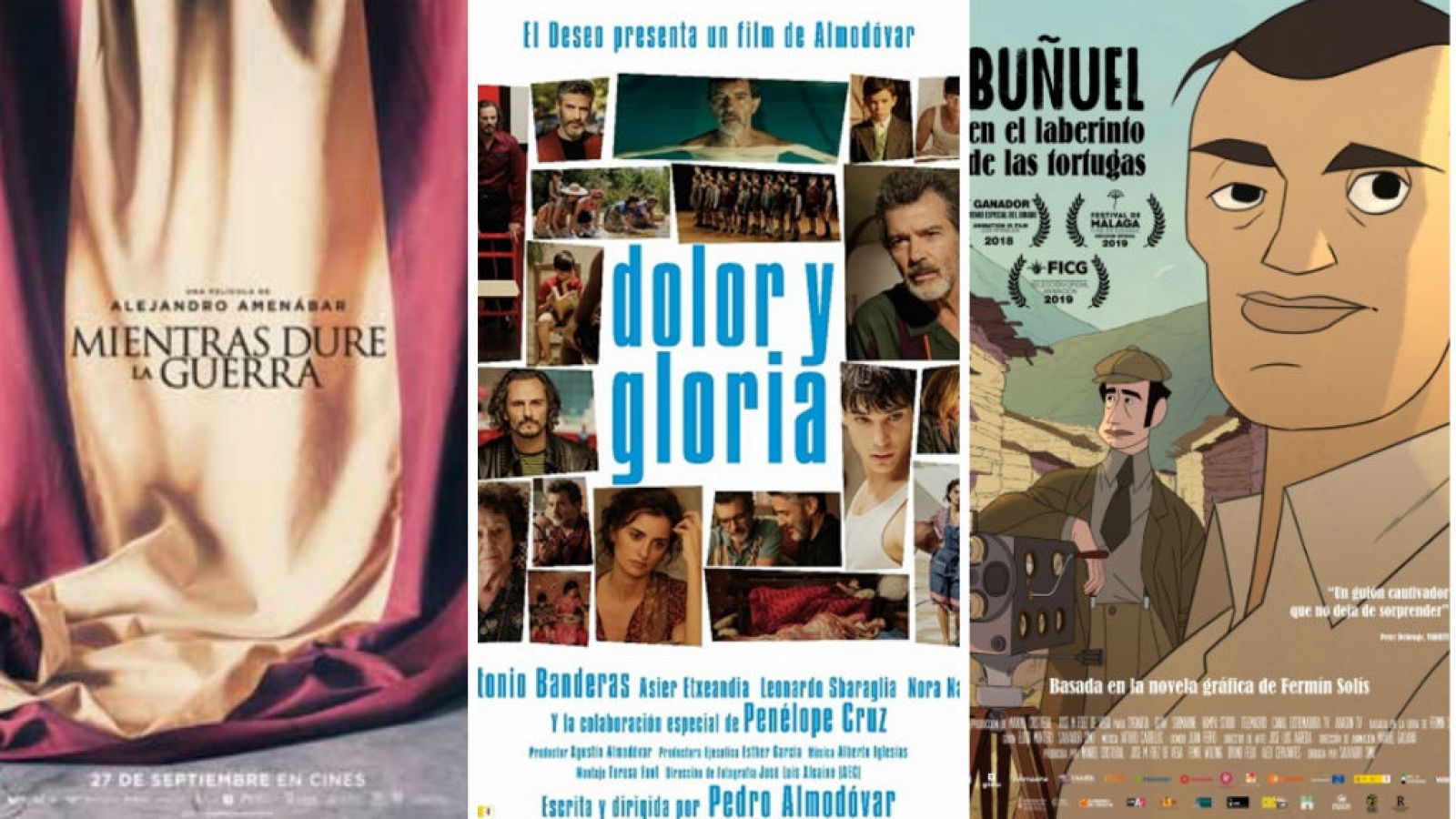 Boletines RNE - Almodóvar, Amenábar y Simó, pelearán por el Óscar 2020 - Escuchar ahora