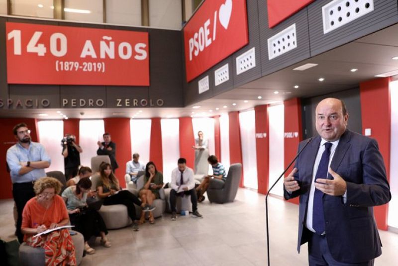 Boletines RNE - Ortuzar: "Si depende del PNV, la investidura saldrá adelante" - Escuchar ahora