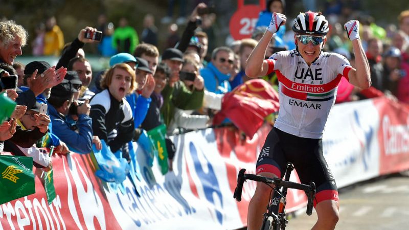 Vuelta a España 2019 | Etapa 13: Pogacar suma su segunda victoria en Los Machucos