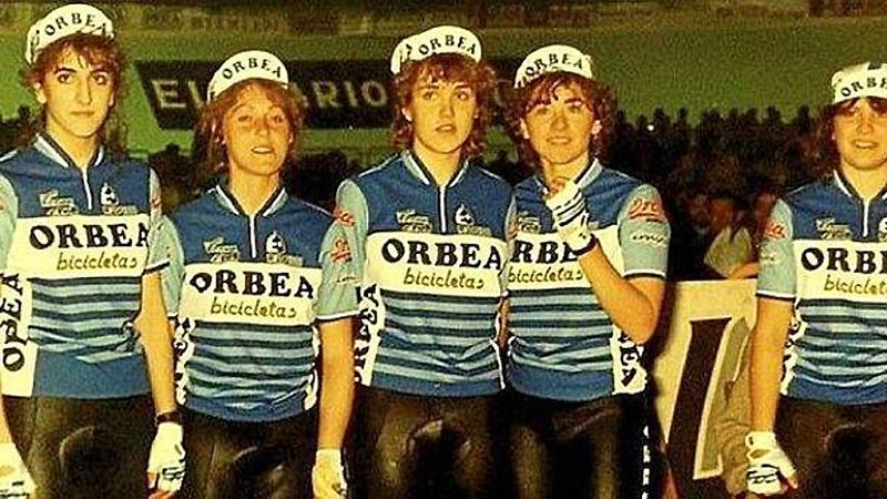 Josune Goristidi, pionera del ciclismo español