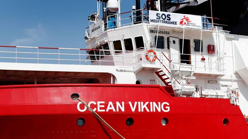 Boletines rne - En las últimas horas el Ocean Viking ha rescatado a más de 100 personas 