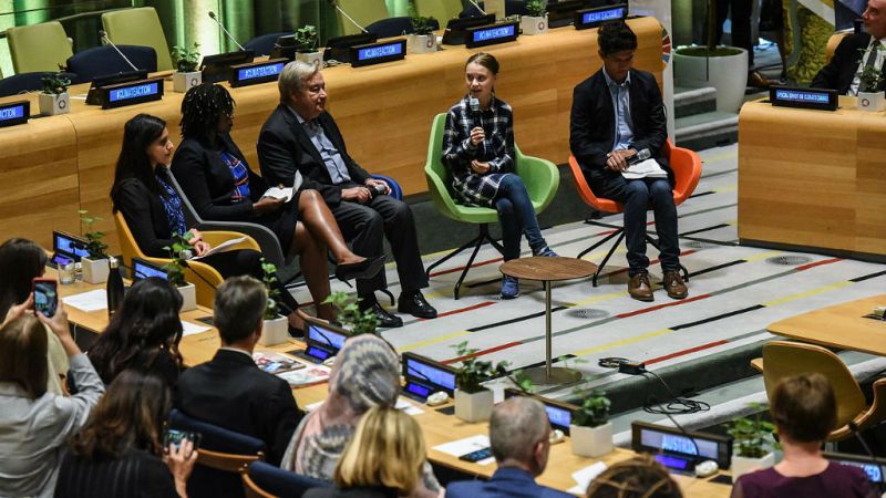 24 horas fin de semana - 20 horas - Los jóvenes celebran su primera cumbre del clima en la ONU - Escuchar ahora