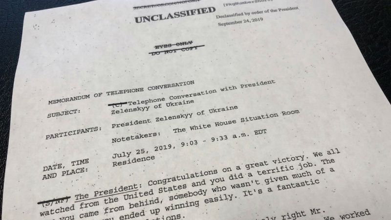  Boletines RNE - Trump pidió al presidente de Ucrania que investigara al exvicepresidente Joe Biden - Escuchar ahora