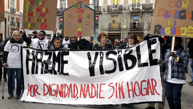 14 horas - 11.000 personas no tienen techo bajo el que dormir - Escuchar ahora