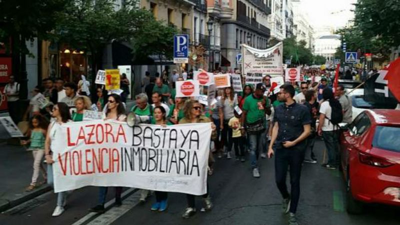 Manifestación para que Madrid no sea capital de la especulación - Escuchar ahora