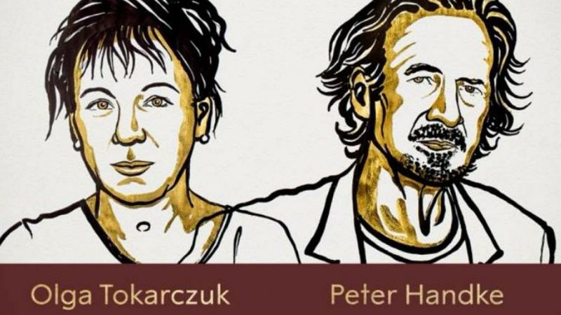  14 horas -  La polaca Olga Tokarczuk y el austríaco Peter Handke, Premios Nobel de Literatura 2018 y 2019 - escuchar ahora