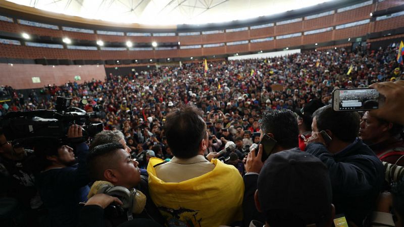 Boletines RNE - Las protestas en Ecuador dejan cinco muertos - Escuchar ahora