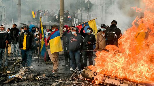 Radio 5 Actualidad - Indígenas y Gobierno inician diálogo en medio de protestas en Ecuador- Escuchar ahora