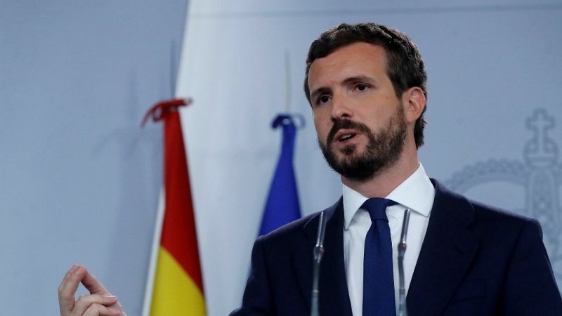 14 horas - Casado pide a Sánchez que se envié un requerimiento a Torra y aplicar "ya" la Ley de Seguridad Nacional - Escuchar ahora