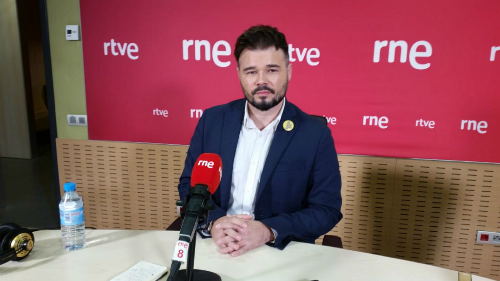 Las mañanas de RNE con Íñigo Alfonso - Rufián cree que Torra fue "contundente" aunque considera que falta "liderazgo" en Cataluña - Escuchar ahora