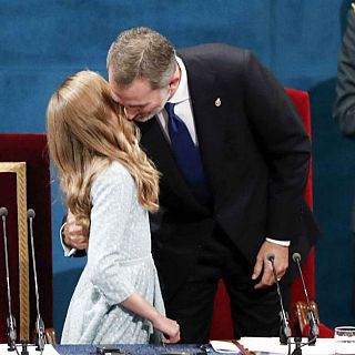 La princesa Leonor da su primer discurso pblico