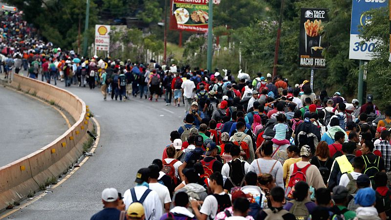 24 horas - Se cumple un año de la primera caravana de migrantes de centroamérica - Escuchar ahora
