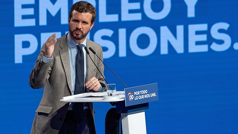 Casado dice que Sánchez "ha fracasado" en Cataluña y se erige en alternativa - Escuchar ahora