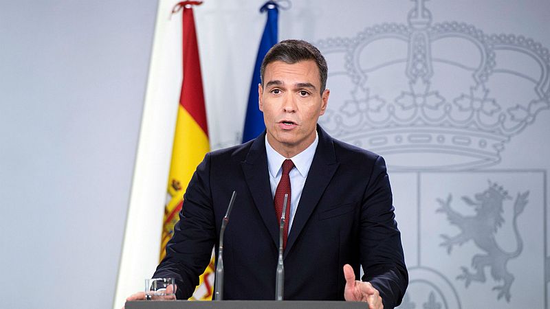 Boletines RNE - Pedro Sánchez: "La exhumación pone fin a una afrenta moral" - Escuchar ahora