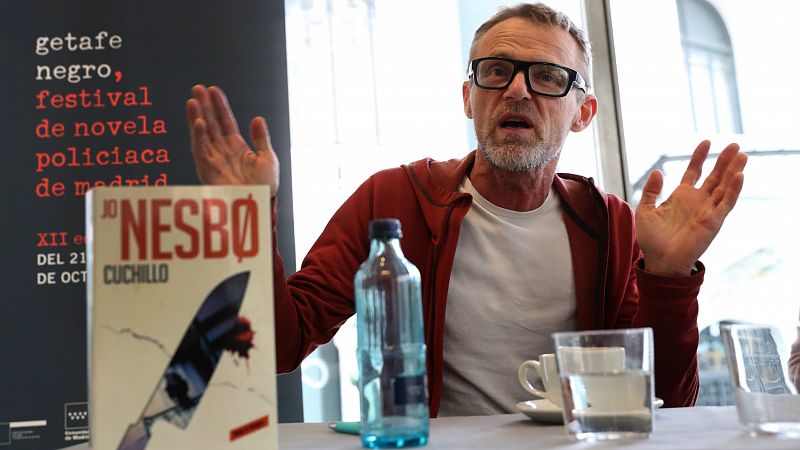  14 horas - Jo Nesbø presenta su nuevo libro, 'Cuchillo' - Escuchar ahora