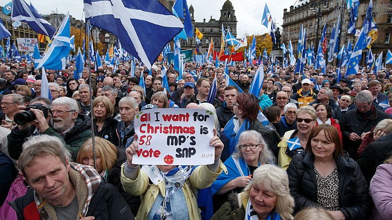 El independentismo escocés demanda en Glasgow un segundo referéndum - Escuchar ahora