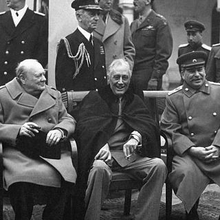 Yalta y Potsdam, citas hist�ricas de los vencedores de la II Guerra Mundial