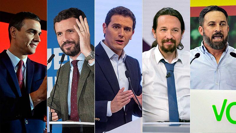 14 horas - Así será el debate a cinco, punto álgido de la campaña electoral - Escuchar ahora