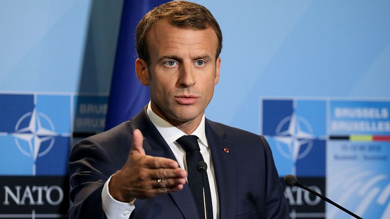  14 horas - Macron declara la "muerte cerebral" de la OTAN - Escuchar ahora