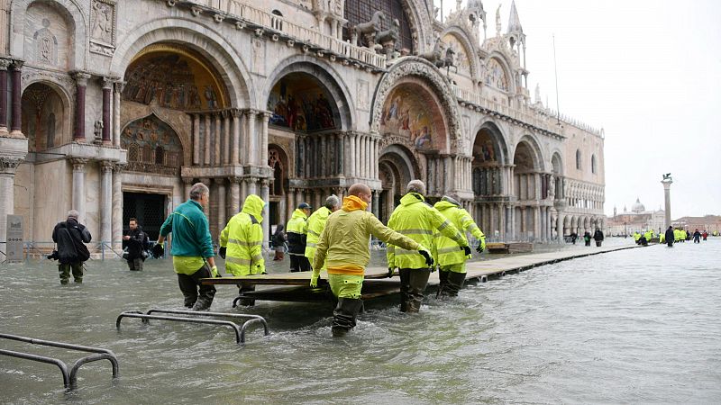14 horas - Situación crítica en Venecia por las subidas de marea - Escuchar ahora