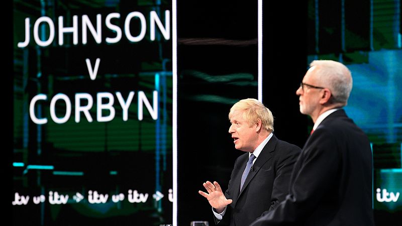 Boletines RNE - Johnson podría obetner mayoría absoluta en el Reino Unido - Escuchar ahora