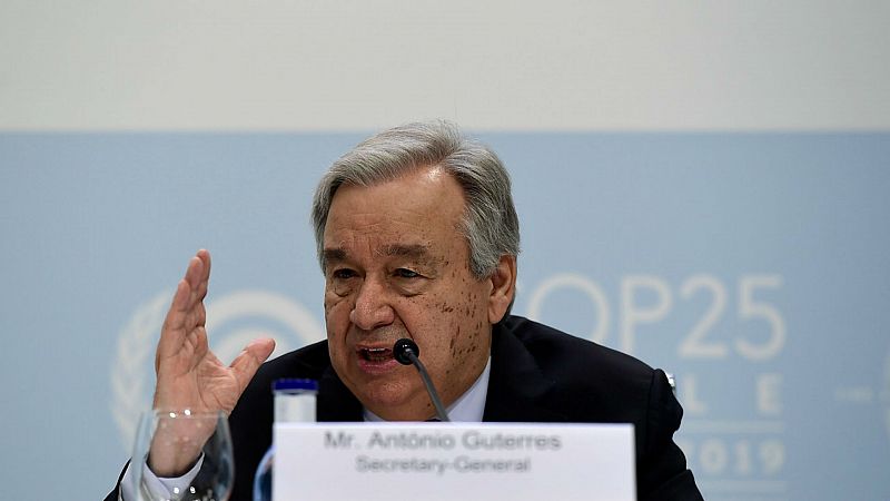 14 horas fin de semana - Guterres: ¿Falta voluntad política para poner precio al carbono" - Escuchar ahora