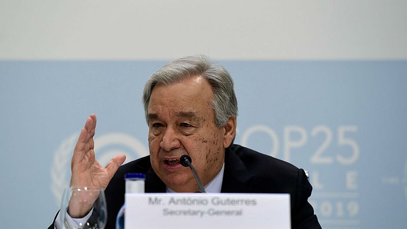14 horas fin de semana - Guterres: ¿Falta voluntad política para poner precio al carbono" - Escuchar ahora