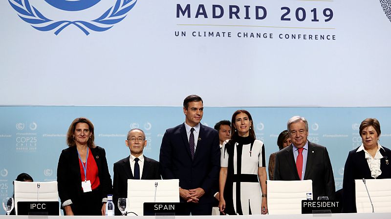 Boletines RNE - Comienza oficialmente la Conferencia del Clima de Madrid - Escuchar ahora