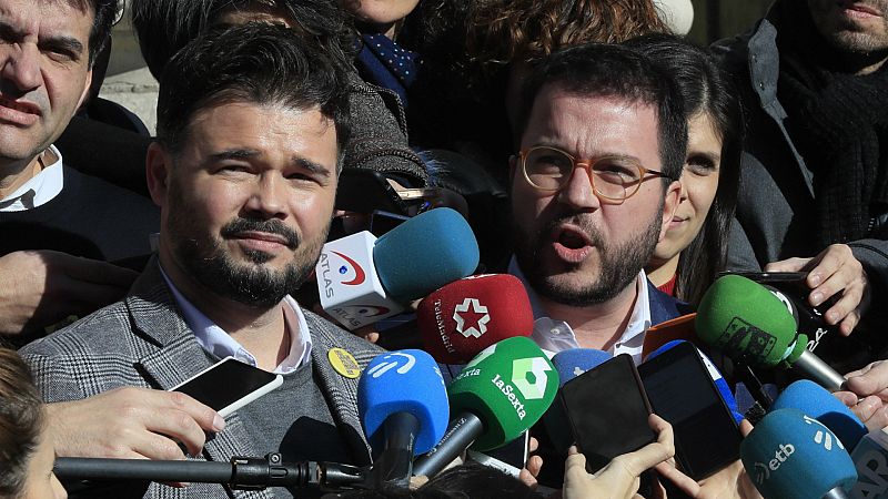 14 horas - ERC insiste: no hay prisa para cerrar el apoyo a Sánchez - Escuchar ahora