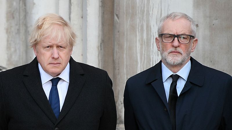 Boletines RNE - Último debate de la campaña entre Corbyn y Johnson - Escuchar ahora