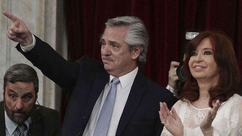  Boletines RNE - Alberto Fernández: "Sin pan no hay democracia ni libertad"  - Escuchar ahora 