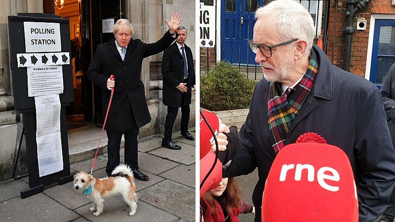 Boletines RNE - Johnson y Corbyn votan en el Reino Unido - Escuchar ahora