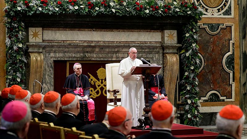 14 horas fin de semana - Francisco a la Curia: "No somos los únicos que producen cultura, ni los primeros, ni los más escuchados" - Escuchar ahora