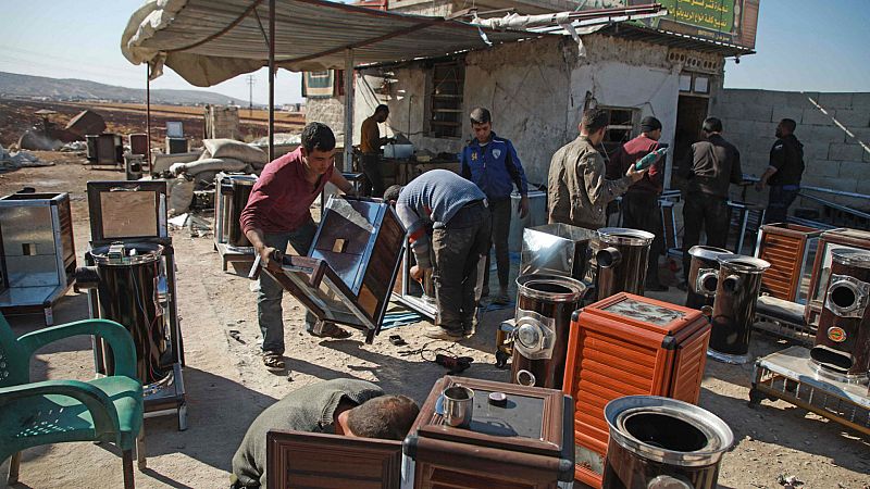 Boletines RNE - La ONU alerta del éxodo de civiles en el enclave sirio de Idlib - Escuchar ahora