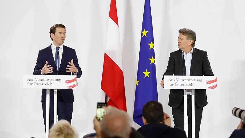 Boletines RNE - El Gobierno austriaco de coalición tendrá catorce ministerios - Escuchar ahora