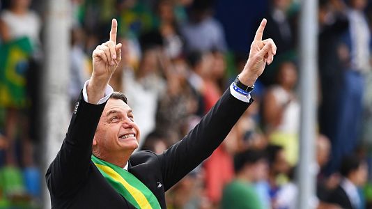 Cinco continentes - Cinco Continentes - Un año de Jair Bolsonaro en Brasil - Escuchar ahora