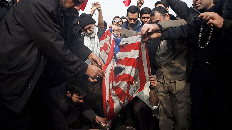 24 horas - ¿Por qué tiene lugar en Iraq el conflicto entre EEUU e Irán? - Escuchar ahora