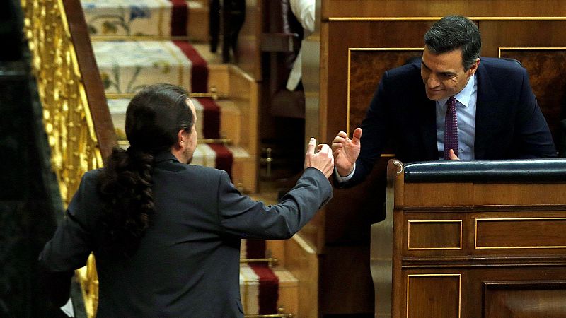 24 horas fin de semana - Snchez e Iglesias ponen en valor el Gobierno de Coalicin - Escuchar ahora