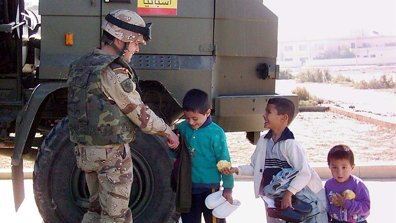 24 horas - Más de medio millar de soldados españoles permanecen en Irak - Escuchar ahora