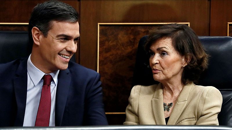 Boletines RNE - El Gobierno de coalición que presidirá Pedro Sánchez tendrá cuatro vicepresidencias con tres mujeres y Pablo Iglesias - Escuchar ahora