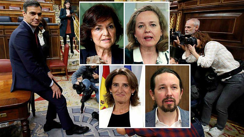 14 horas  -  Ministros y vicepresidentes del nuevo Gobierno de Sánchez - Escuchar ahora