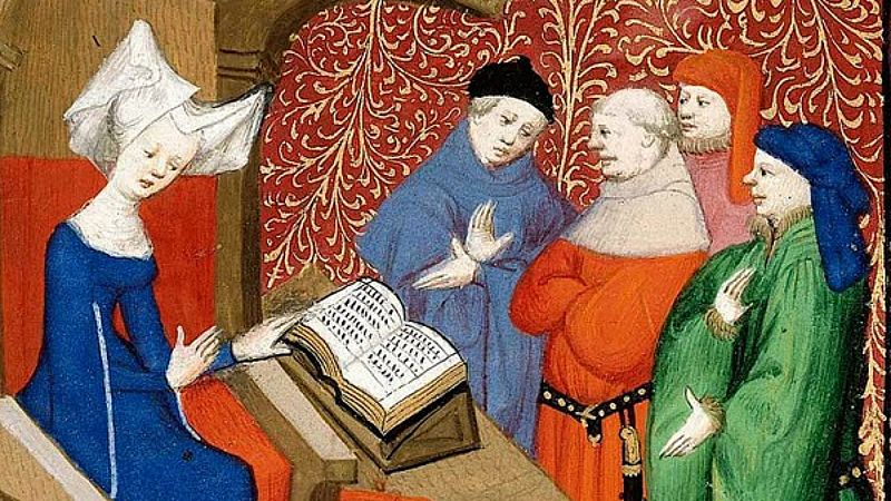 Preguntas a la historia - ¿Por qué ha pasado a la historia Cristina de Pizán? - 13/01/20 - Escuchar ahora