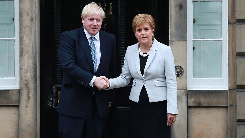 14 horas - Boris Johnson rechaza la petición escocesa de un segundo referéndum de independencia - Escuchar ahora