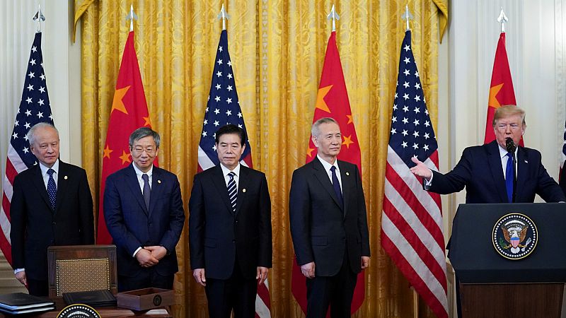  Boletines RNE - EEUU y China firman la tregua en su guerra comercial - Escuchar ahora