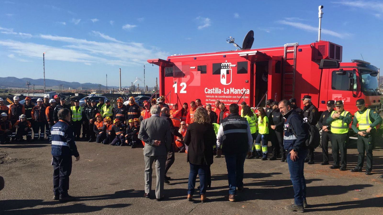 14 horas - Así es una simulacro de emergencia en una planta petroquímica - Escuchar ahora