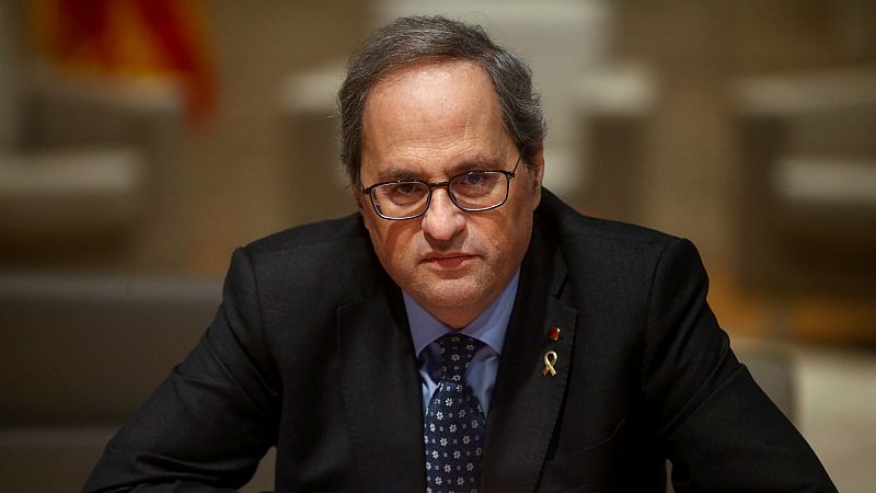 14 horas - La Mesa del Parlament retira a Torra la condición de diputado - Escuchar ahora