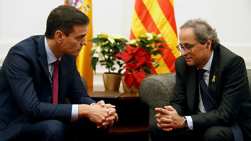 14 horas - Sánchez se reunirá con Torra el 6 de febrero en Barcelona - Escuchar ahora