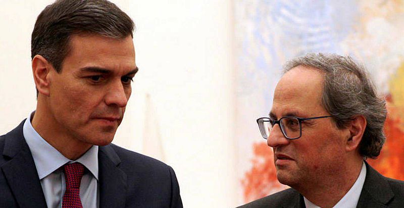 Boletines RNE - Sánchez y Torra se reuinirán el jueves 6 de febrero en el Palau de la Generalitat a las 12.00 h. - Escuchar ahora