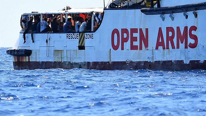 14 horas fin de semana - El Open Arms pide un puerto ¿urgente¿ para los 363 rescatados - Escuchar ahora